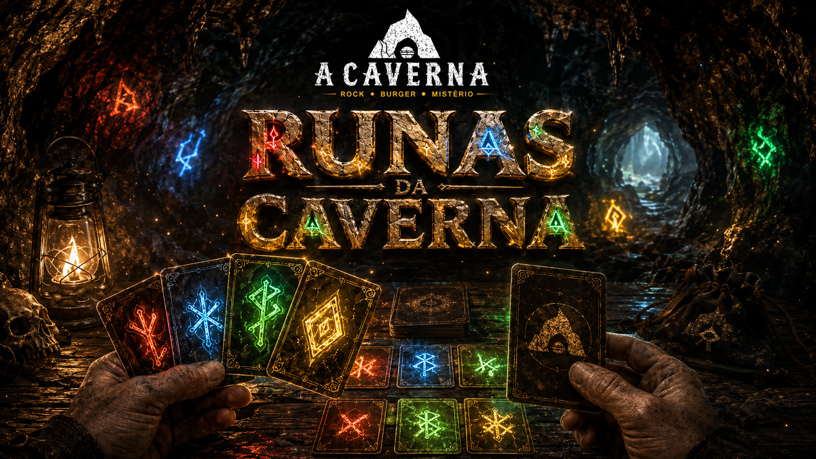 Capa do Runas da Caverna
