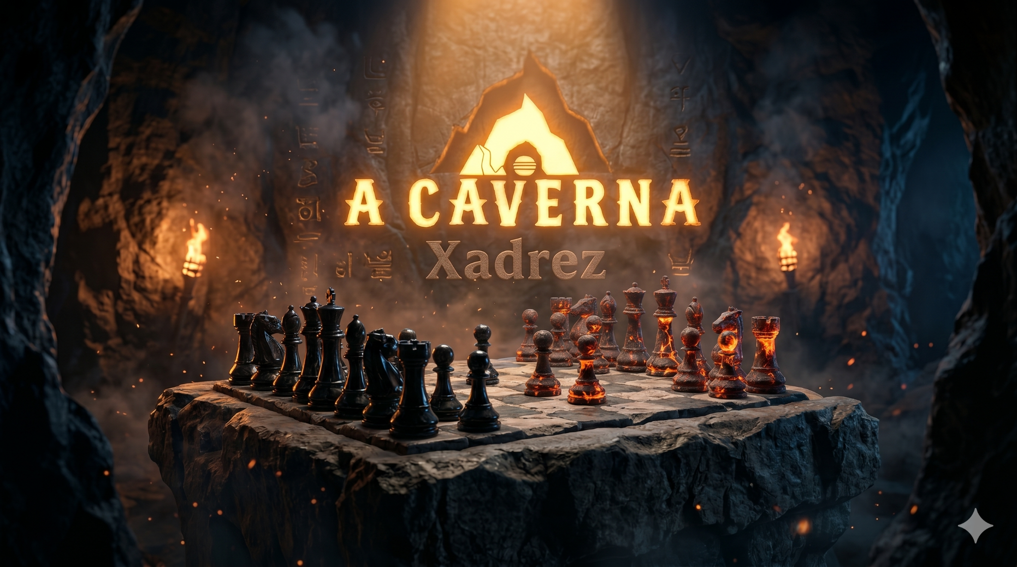 Capa do A Caverna Xadrez